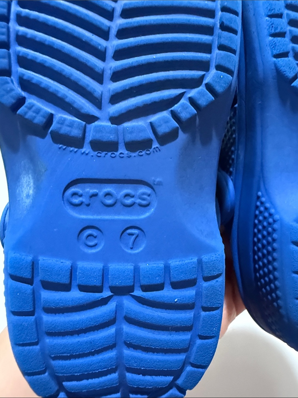 CROCS Kids Classic Clog in Royal Blue Size C7 - Picture 10 of 10